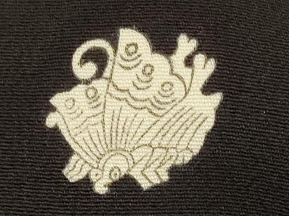 平和屋着物■豪華黒留袖 刺繍 人物風景文 金糸 金彩 正絹 逸品 AABH3385st