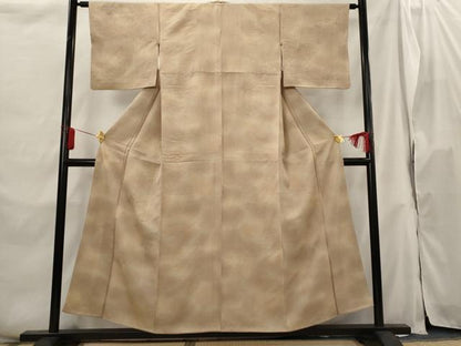 平和屋着物■上質な小紋 霞文 暈し染め 正絹 逸品 AABH3390st