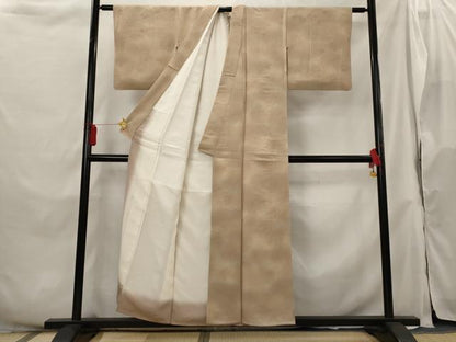 平和屋着物■上質な小紋 霞文 暈し染め 正絹 逸品 AABH3390st