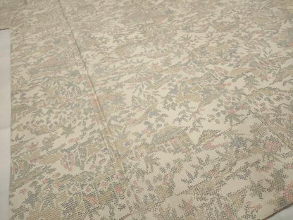 平和屋着物■上質な紬 風景文 正絹 逸品 AABH3408st