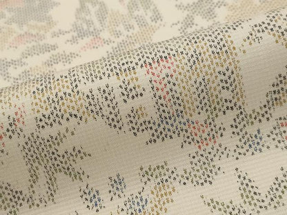 平和屋着物■上質な紬 風景文 正絹 逸品 AABH3408st