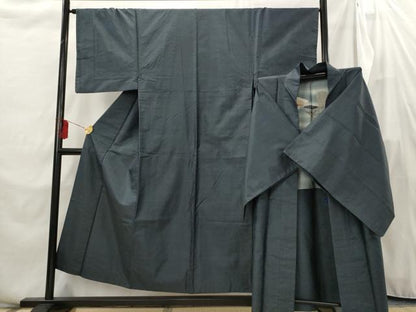 平和屋着物■男性　本場大島紬　アンサンブル　80亀甲　総詰め　正絹　逸品　AABH3410st