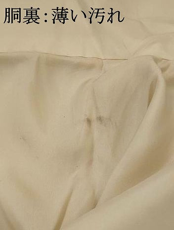 平和屋着物■上質な小紋 青海波地紋 暈し染め 正絹 逸品 AABH3494st