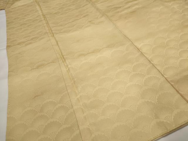 平和屋着物■上質な小紋 青海波地紋 暈し染め 正絹 逸品 AABH3494st