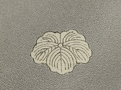 平和屋着物■豪華黒留袖　笠松文　暈し染め　金彩　正絹　逸品　AABH3497st