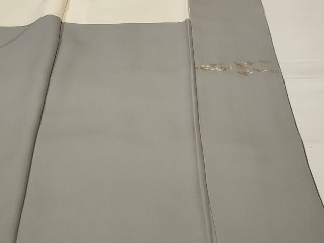 平和屋着物■豪華黒留袖　笠松文　暈し染め　金彩　正絹　逸品　AABH3497st