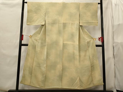 平和屋着物■上質な小紋 風景文 暈し染め 正絹 逸品 AABH3498st
