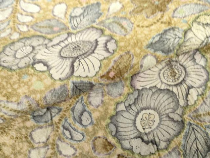 平和屋着物●訪問着　辻が花　暈し染め　金彩　正絹　逸品　AABH3612cs