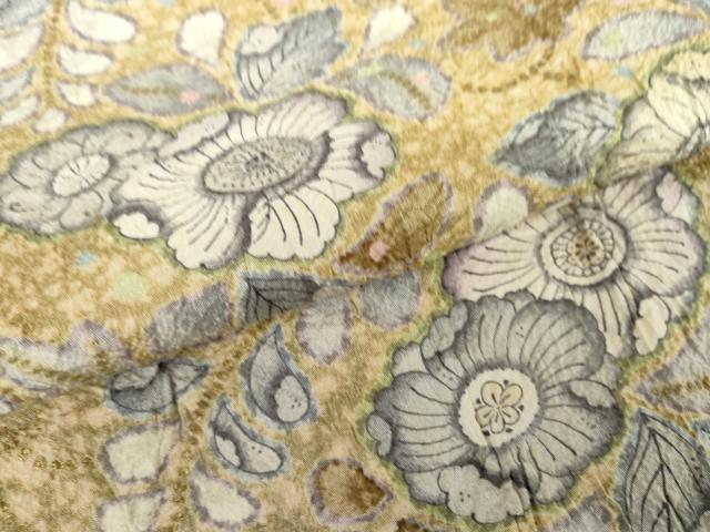 平和屋着物●訪問着　辻が花　暈し染め　金彩　正絹　逸品　AABH3612cs