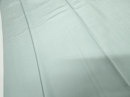 平和屋着物●上質な色無地　水色　正絹　逸品　AABH3662cs