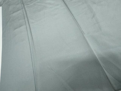 平和屋着物●上質な色無地　秘色色　正絹　逸品　AABH3663cs