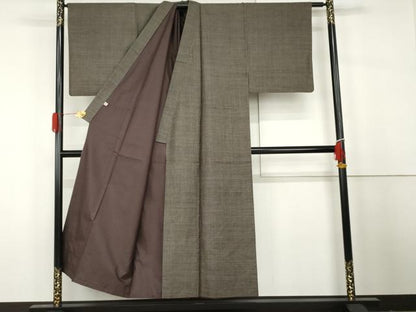 平和屋着物●男性　男柄の最高峰　西郷柄　西郷絣　本場大島紬　アンサンブル　正絹　逸品　AABH3667cs