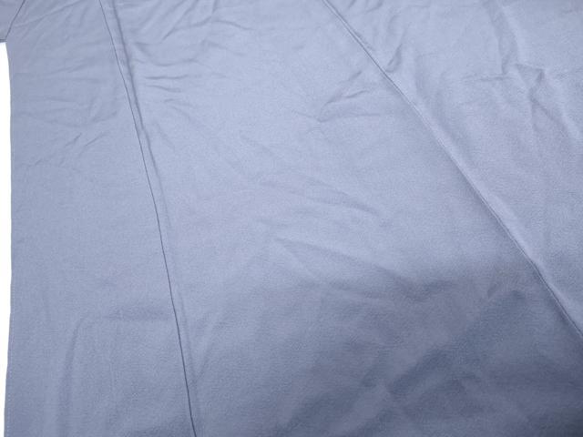 平和屋着物●上質な色無地　藤納戸色　正絹　逸品　未使用　AABH3671cs