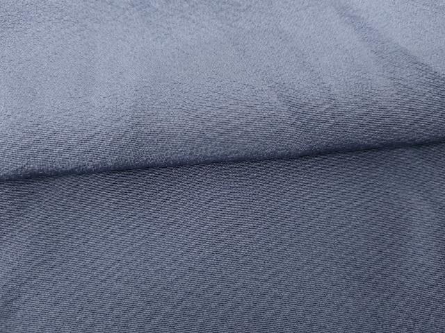 平和屋着物●上質な色無地　藤納戸色　正絹　逸品　未使用　AABH3671cs
