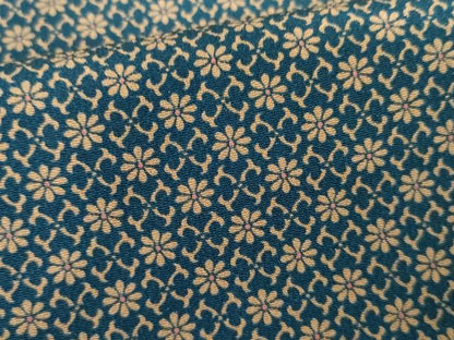 平和屋着物●上質な小紋　花尽くし　正絹　逸品　未使用　AABH3678cs