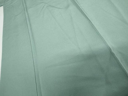 平和屋着物●上質な色無地　薄青色　正絹　逸品　AABH3680cs
