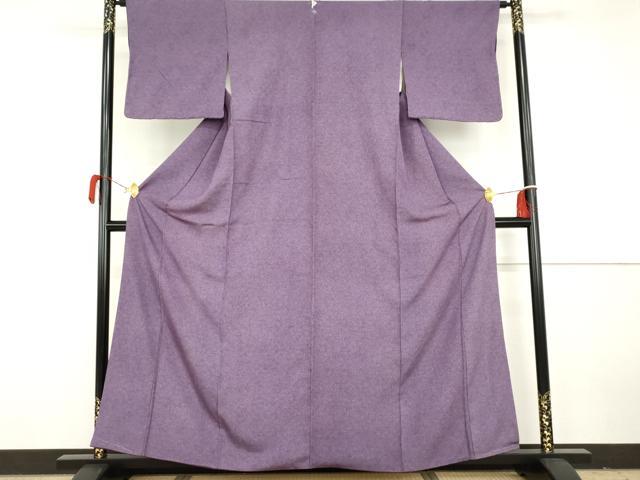 平和屋着物●江戸小紋　鮫小紋柄　正絹　逸品　AABH3691cs