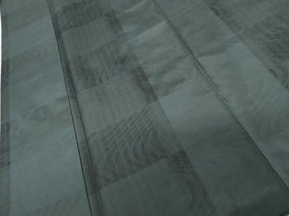 平和屋着物●本場大島紬　染大島　格子間道　正絹　逸品　AABH3693cs