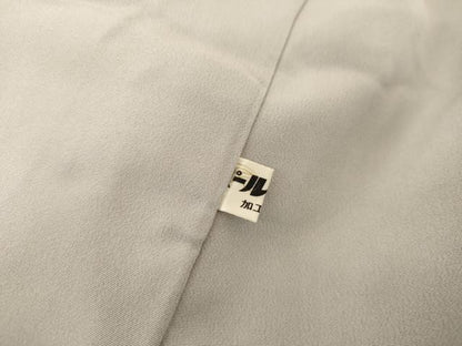 平和屋着物●訪問着　駒刺繍　草花文　金彩　正絹　逸品　AABH3694cs