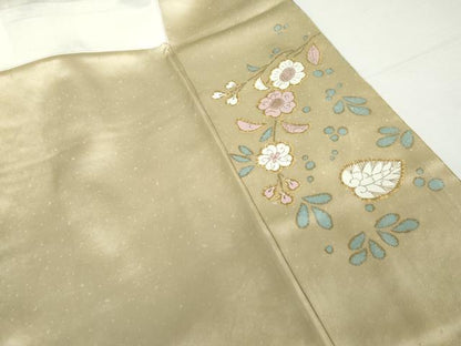 平和屋着物●訪問着　辻が花　暈し染め　金彩　正絹　逸品　AABH3696cs
