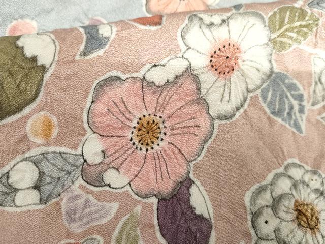 平和屋着物●訪問着　辻が花　暈し染め　金彩　正絹　逸品　AABH3700cs