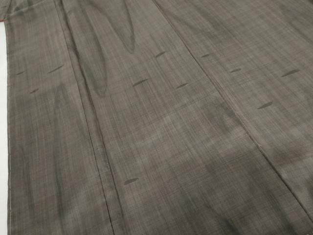 平和屋着物●本場大島紬　染大島　流水文　正絹　逸品　未使用　AABH3716cs
