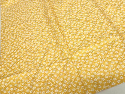 平和屋着物●長襦袢　無双仕立て　舞花文　正絹　逸品　AABH3720cs