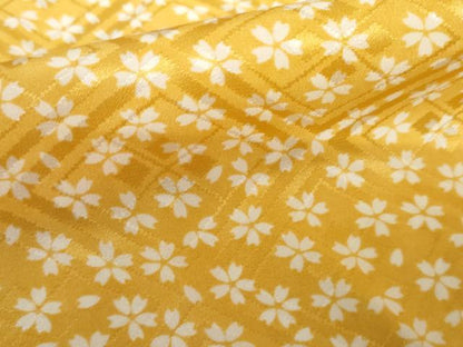 平和屋着物●長襦袢　無双仕立て　舞花文　正絹　逸品　AABH3720cs