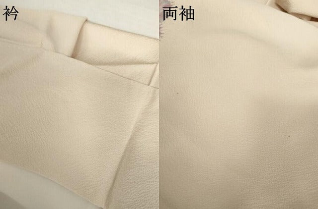 平和屋着物●訪問着　辻が花　絞り　正絹　逸品　AABH3722cs