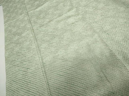 平和屋着物●上質な小紋　総絞り　正絹　逸品　AABH3730cs