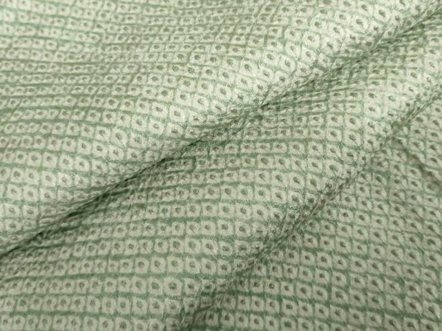 平和屋着物●上質な小紋　総絞り　正絹　逸品　AABH3730cs 平和屋着物○上質な小紋 総絞り 正絹 逸品 AABH3730cs