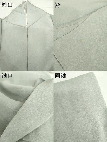 平和屋着物●豪華色留袖　友禅　作家物　駒刺繍　地紙飛鶴花文　鈴乃屋扱い　正絹　逸品　AABH3753cs