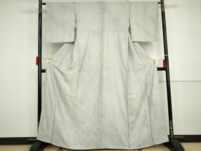 平和屋着物●大変加工の良い総絞り小紋　正絹　逸品　AABH3772cs 平和屋着物○大変加工の良い総絞り小紋 正絹 逸品 AABH3772cs