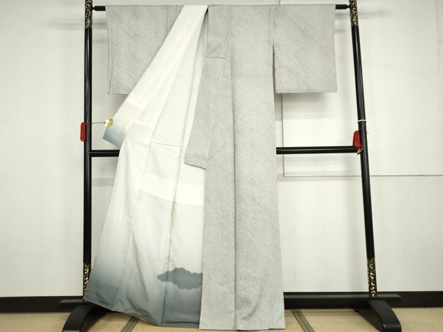 平和屋着物●大変加工の良い総絞り小紋　正絹　逸品　AABH3772cs 平和屋着物○大変加工の良い総絞り小紋 正絹 逸品 AABH3772cs