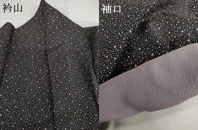 平和屋着物●上質な小紋　散らし文様　正絹　逸品　AABH3773cs 平和屋着物○上質な小紋 散らし文様 正絹 逸品 AABH3773cs