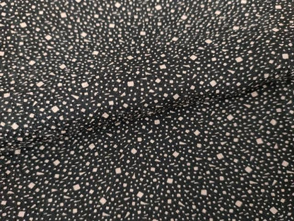 平和屋着物●上質な小紋　散らし文様　正絹　逸品　AABH3773cs