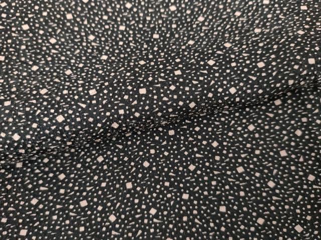 平和屋着物●上質な小紋　散らし文様　正絹　逸品　AABH3773cs