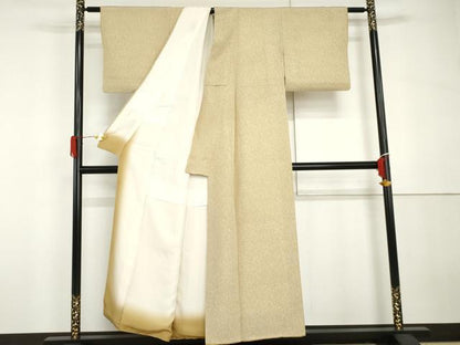 平和屋着物●伝統工芸士　廣瀬雄望　江戸小紋　吉祥柄　正絹　逸品　AABH3780cs