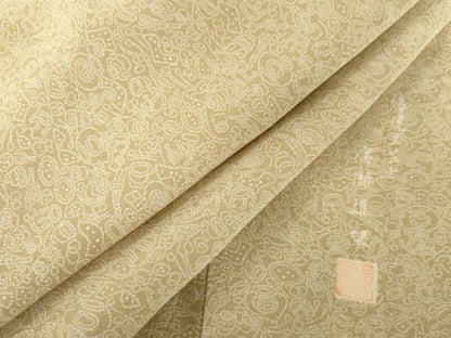 平和屋着物●伝統工芸士　廣瀬雄望　江戸小紋　吉祥柄　正絹　逸品　AABH3780cs