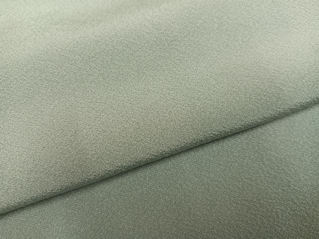 平和屋着物●本草木染作家　瑞鳳　色無地　深川鼠色　正絹　逸品　AABH3805ph