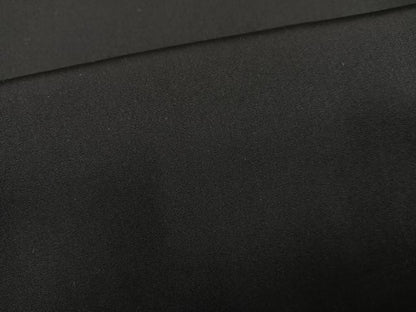平和屋着物●男性　黒紋付・羽織セット　正絹　逸品　AABH3829ph