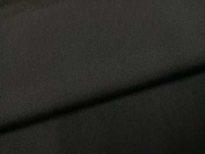 平和屋着物●男性　黒紋付・羽織セット　正絹　逸品　AABH3830ph