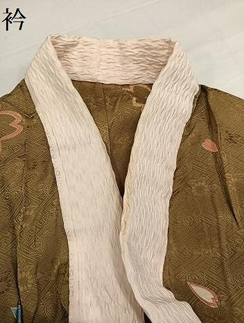 平和屋着物●振袖用長襦袢　草履　花　やまと金ラベル　正絹　逸品　AABH3831ph