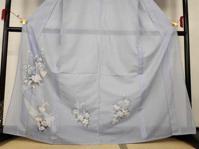 平和屋着物＊夏物 訪問着 絽 雲重ね文 洗える着物 AABB8680st 【公式通販】