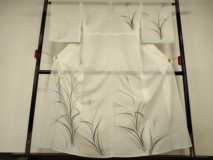 平和屋着物＊夏物 訪問着 絽 薄文 暈し染め 洗える着物 AABH3901jd