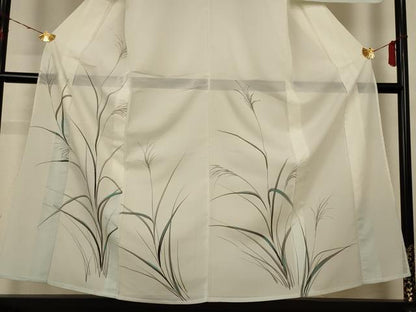 平和屋着物＊夏物 訪問着 絽 薄文 暈し染め 洗える着物 AABH3901jd
