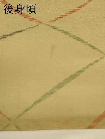 平和屋着物＊夏物 小紋 紗 網目文 正絹 逸品 AABH3903jd