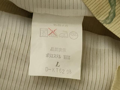 平和屋着物＊夏物　小紋　絽　花唐草文　洗える着物　AABH3908jd