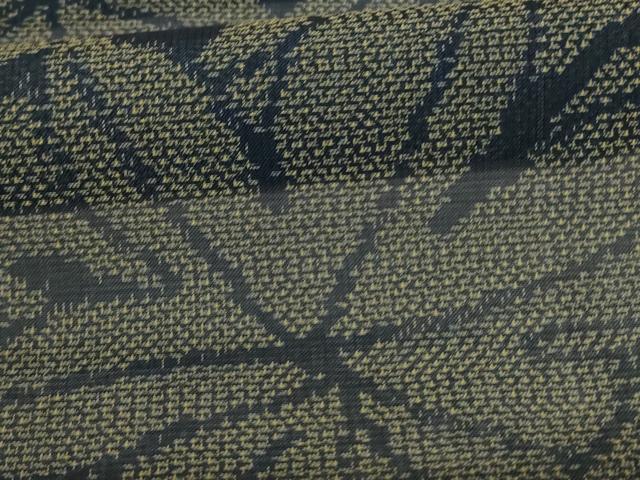 平和屋着物＊夏物 本場大島紬 夏大島 葉尽くし 正絹 逸品 AABH3914jd