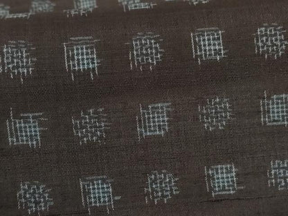 平和屋着物＊夏物 紗紬 絣文 正絹 逸品 AABH3917jd